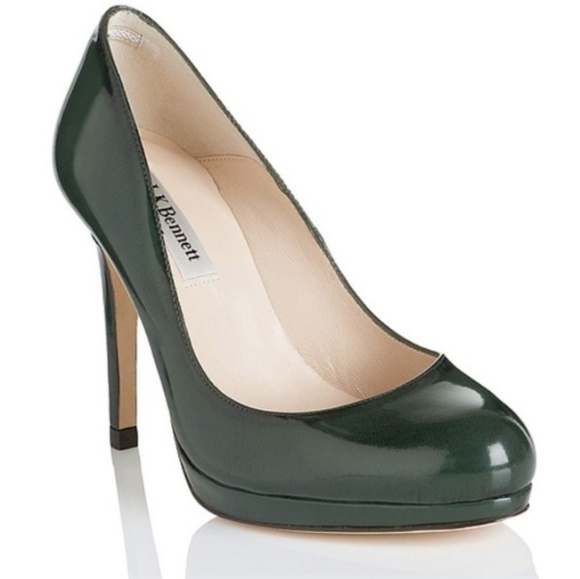 LK Bennett Shoes - The Sledge in Green!